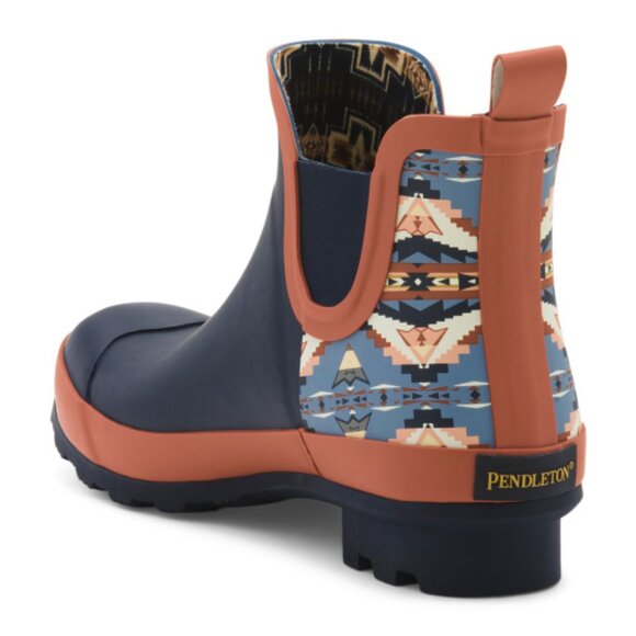 NEW Pendleton Sierra Ridge Chelsea Rubber Rain Boots For Women in  Navy 625362s - Picture 1 of 7